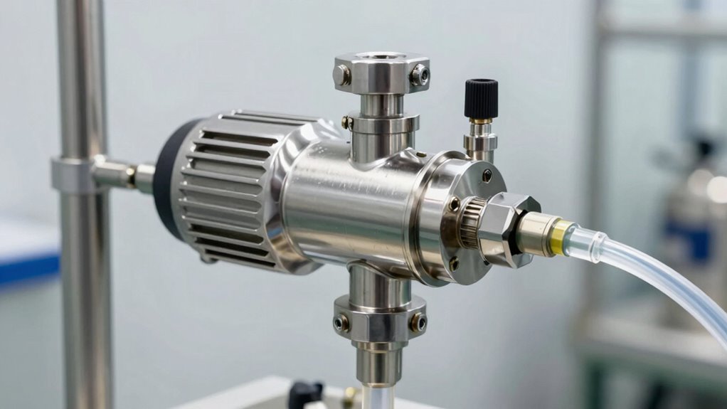 ensure pump material compatibility