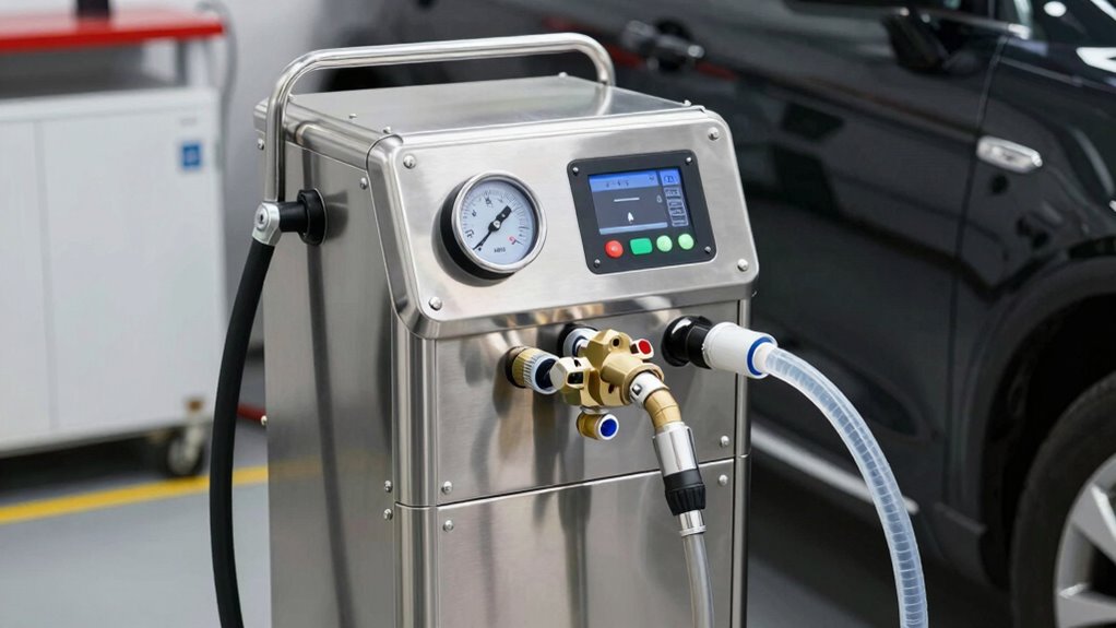 essential coolant filling features