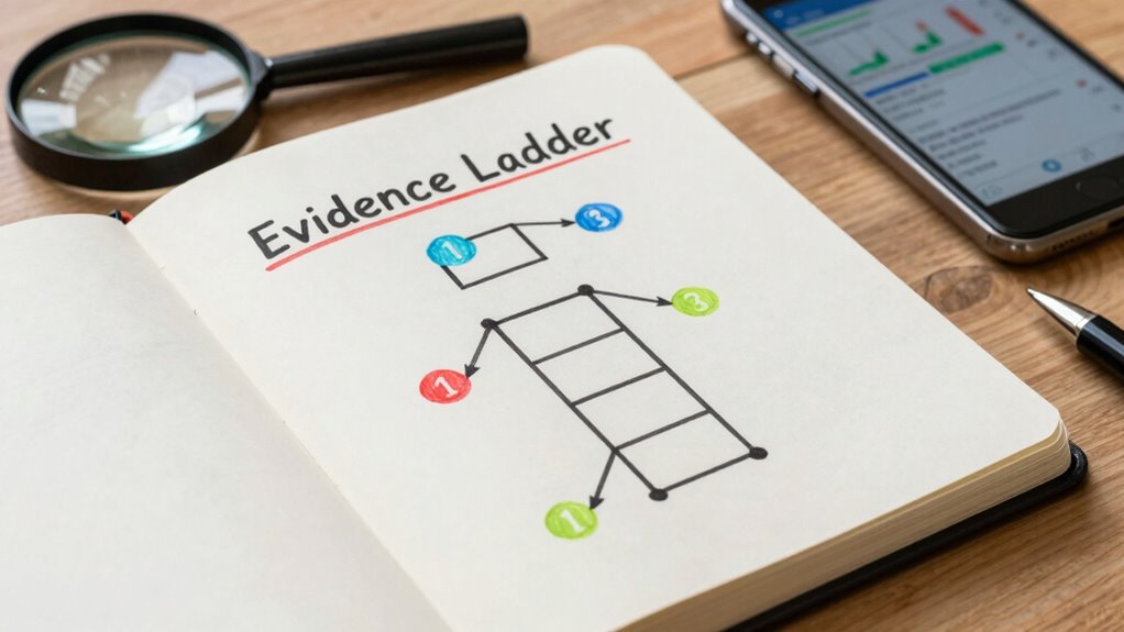 evaluate evidence and reasoning