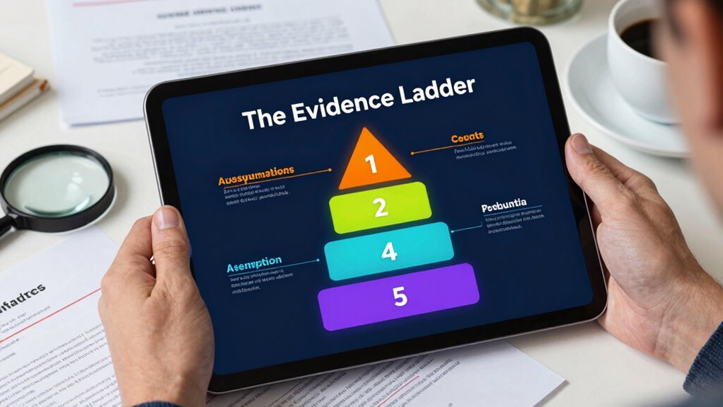 evaluate evidence systematically