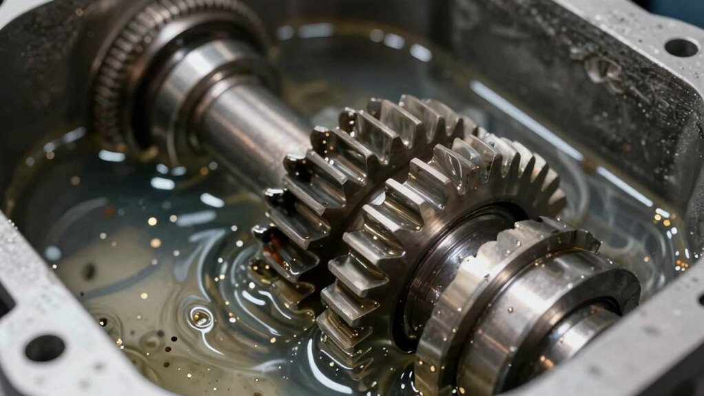 filtration prevents gear contamination