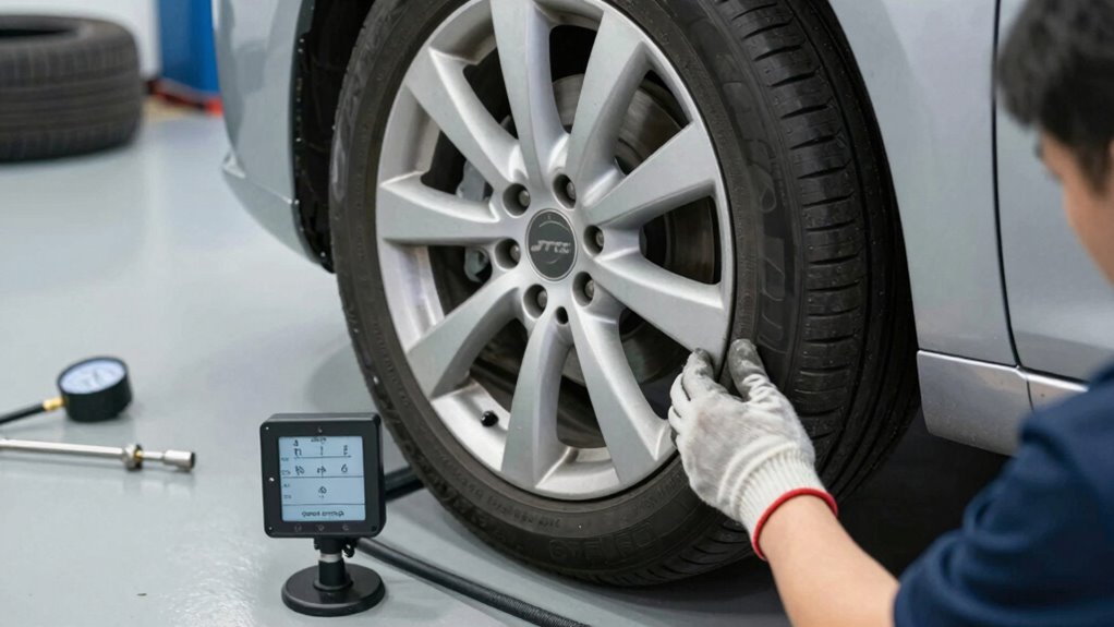 final tire wear inspection