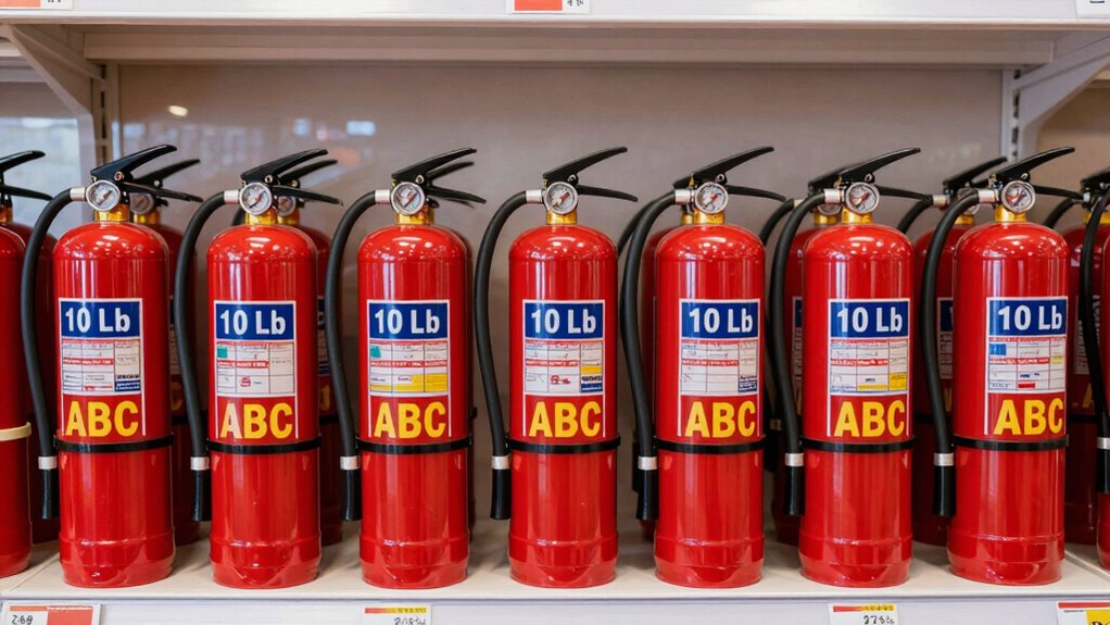fire extinguisher selection criteria