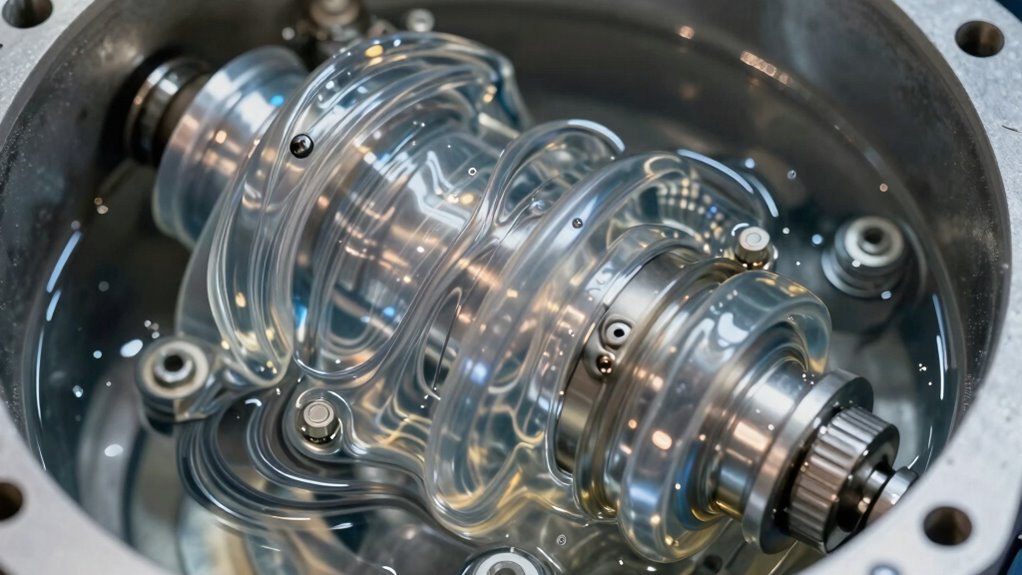 fluid friction effects in lockup