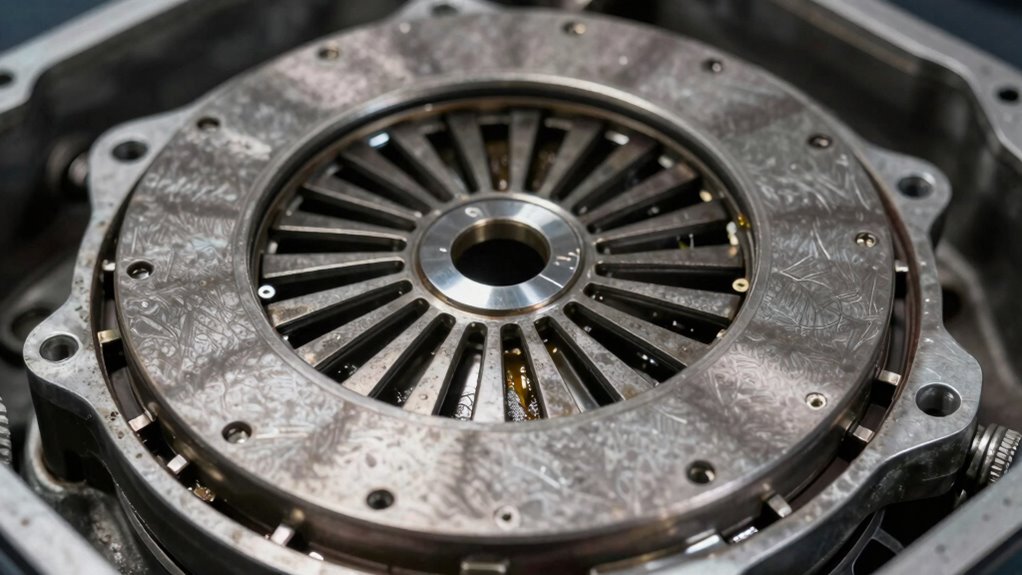 fluid viscosity ensures clutch performance