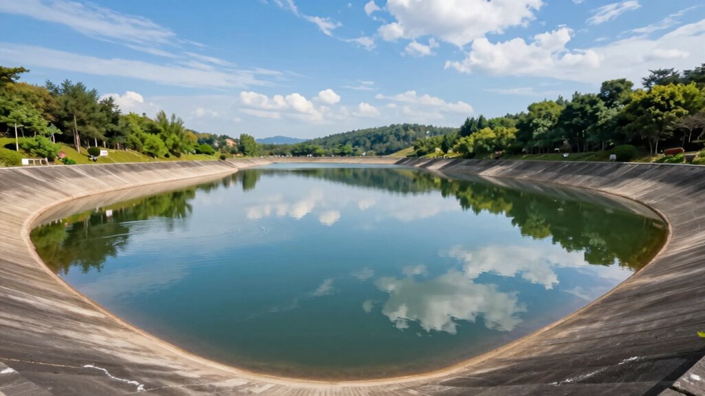 foam control in reservoirs