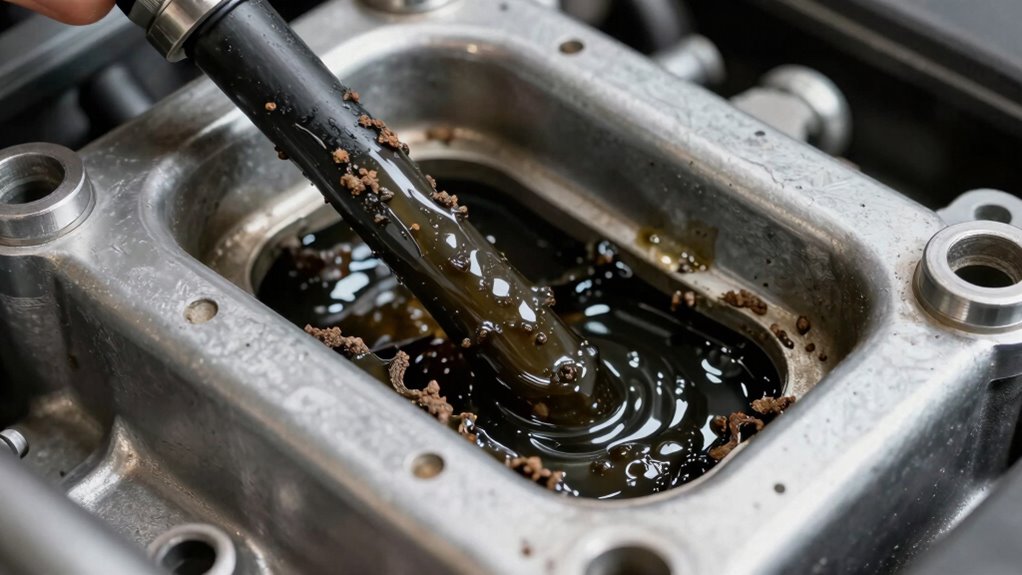 frequent oil changes under severe