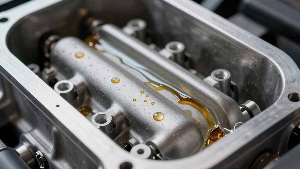 fuel leaks into engine oil