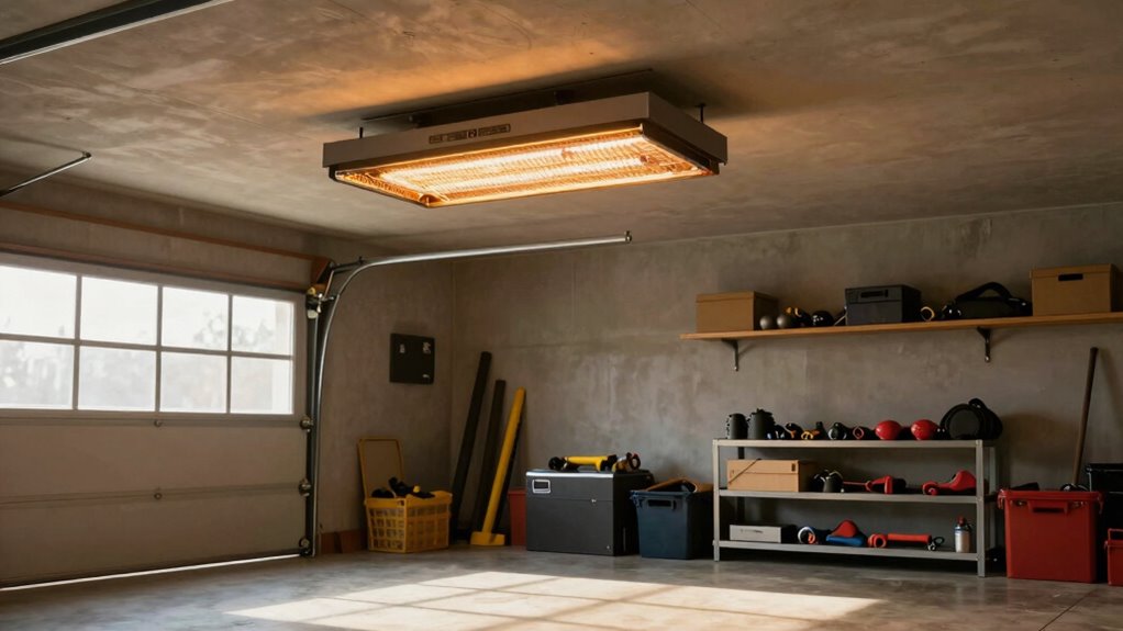 garage infrared heater selection