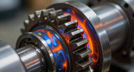 gear break in heat debris