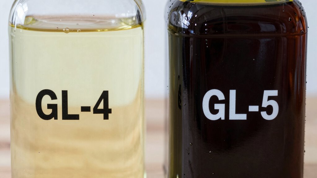 gear oil compatibility warning