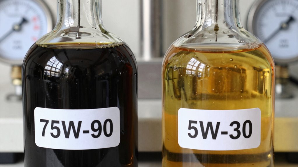 gear oil viscosity testing