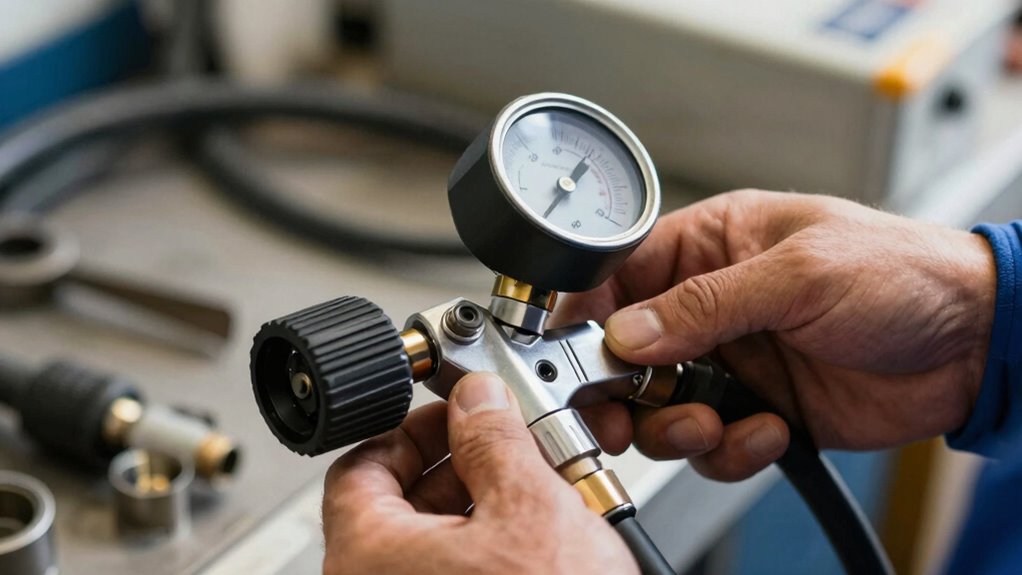 gradually adjust pressure safely