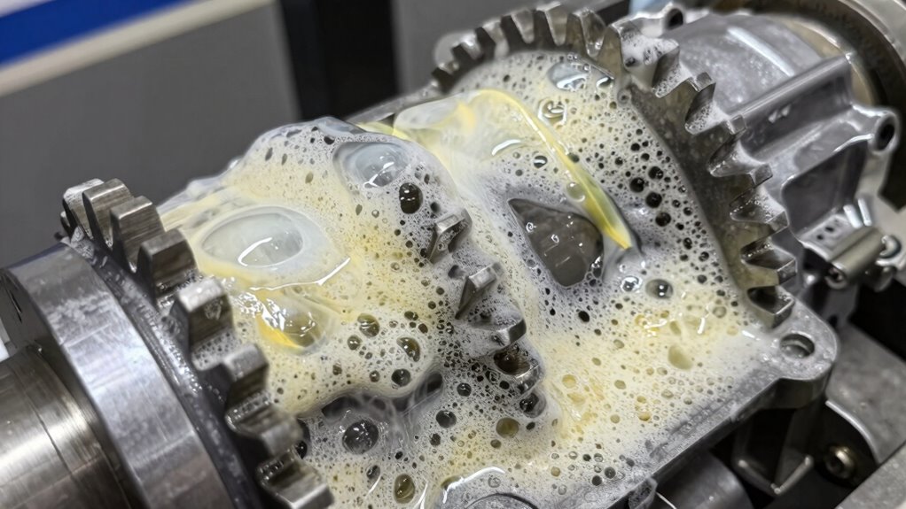 high speed turbulent gear operation