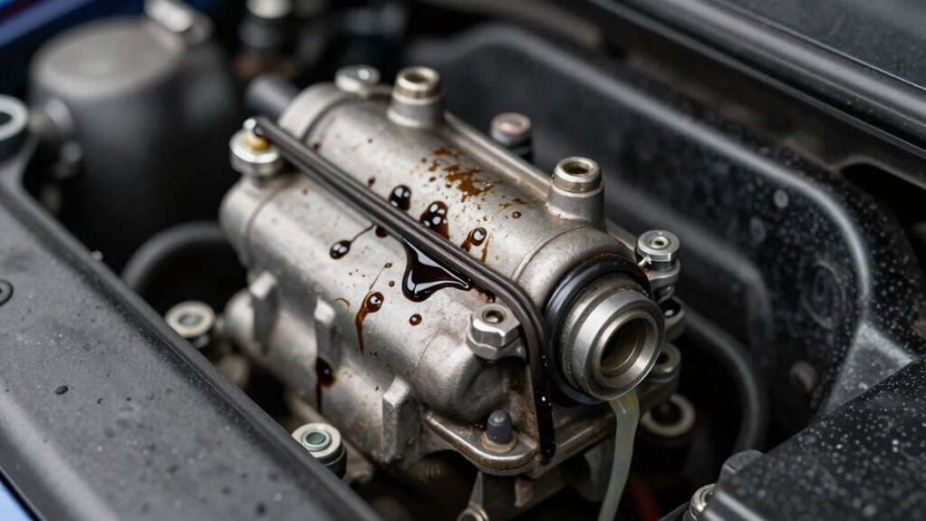 hydraulic clutch leak signs
