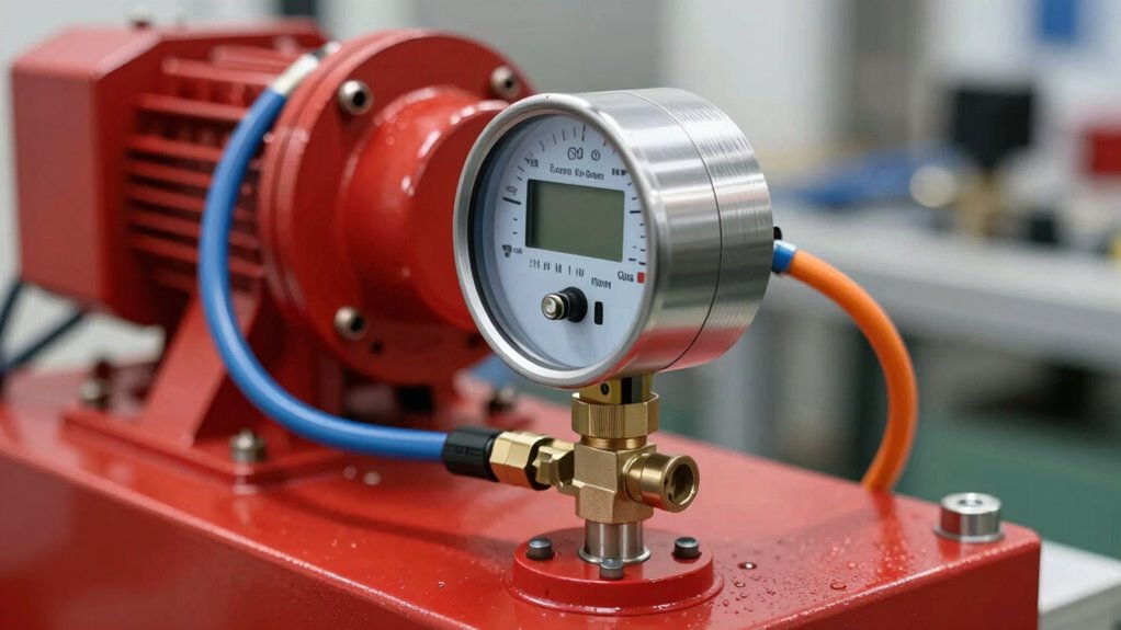 hydraulic flow meter diagnostics