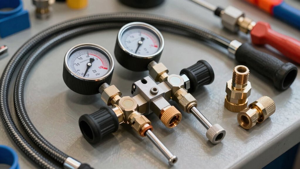 hydraulic test kit considerations