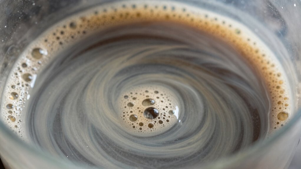 identify milky oil signs