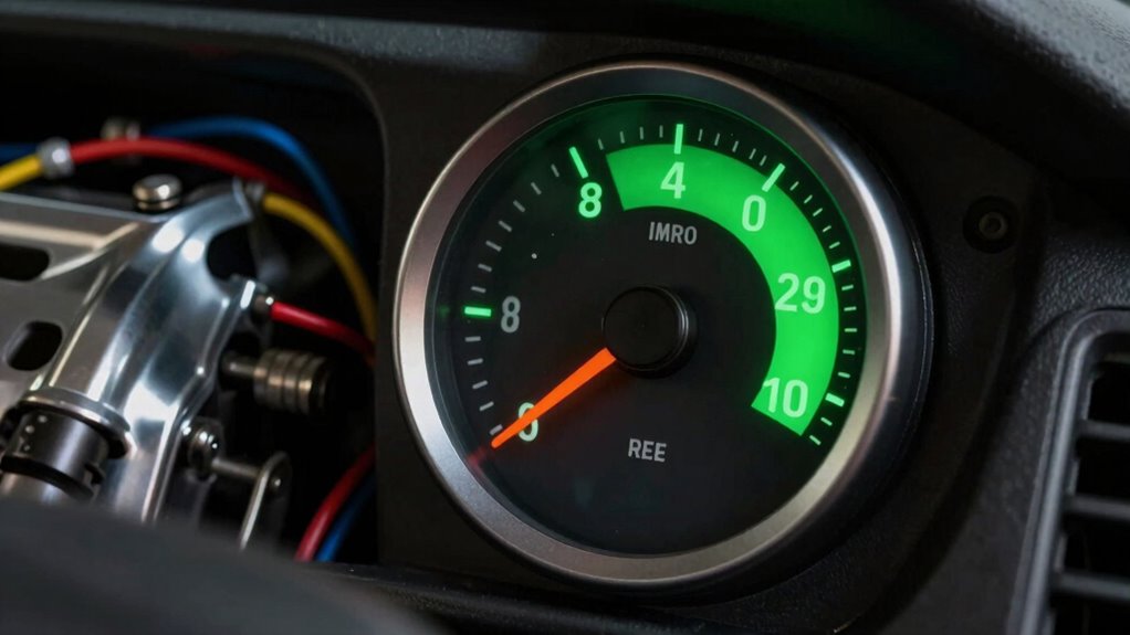 idle pressure can be misleading