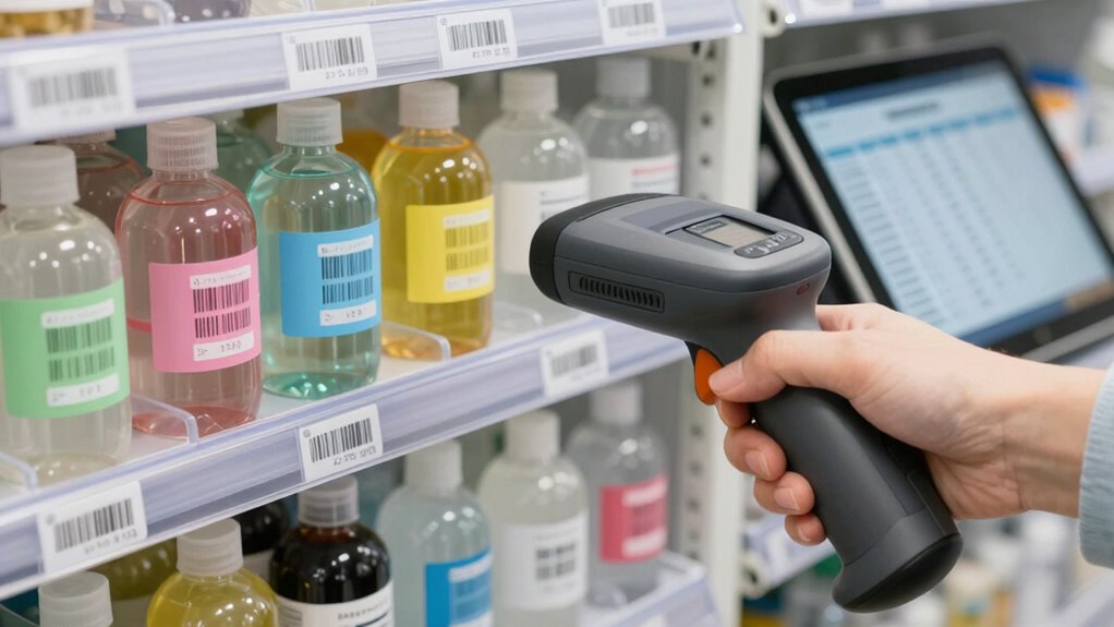 implement barcode inventory procedures