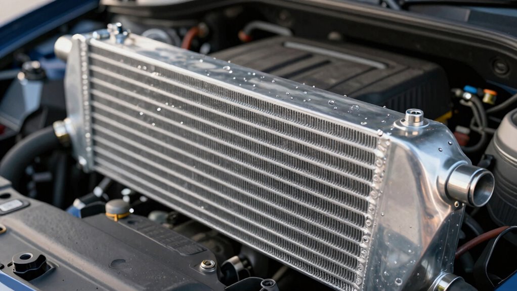 incorrect cooler mounting causes air