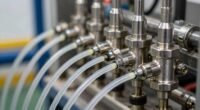 incorrect line length causes uneven lubrication