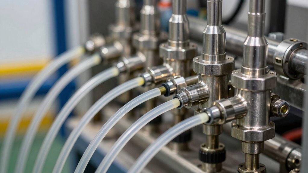 incorrect line length causes uneven lubrication