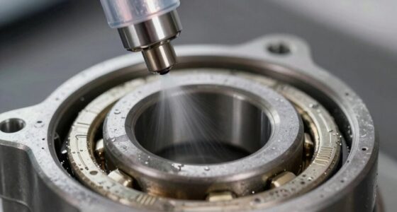 incorrect lubricator placement causes bearing starvation