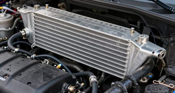 incorrect oil cooler mounting