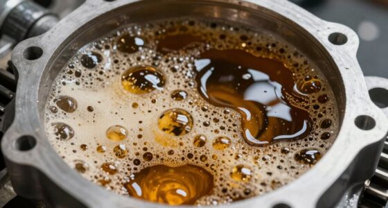 incorrect oil fill level