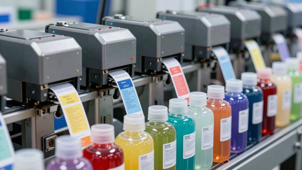industrial labeling reduces fluid errors