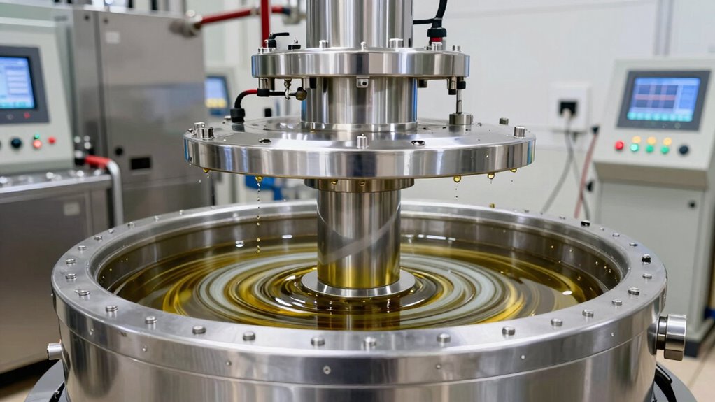 industries relying on oil centrifuges