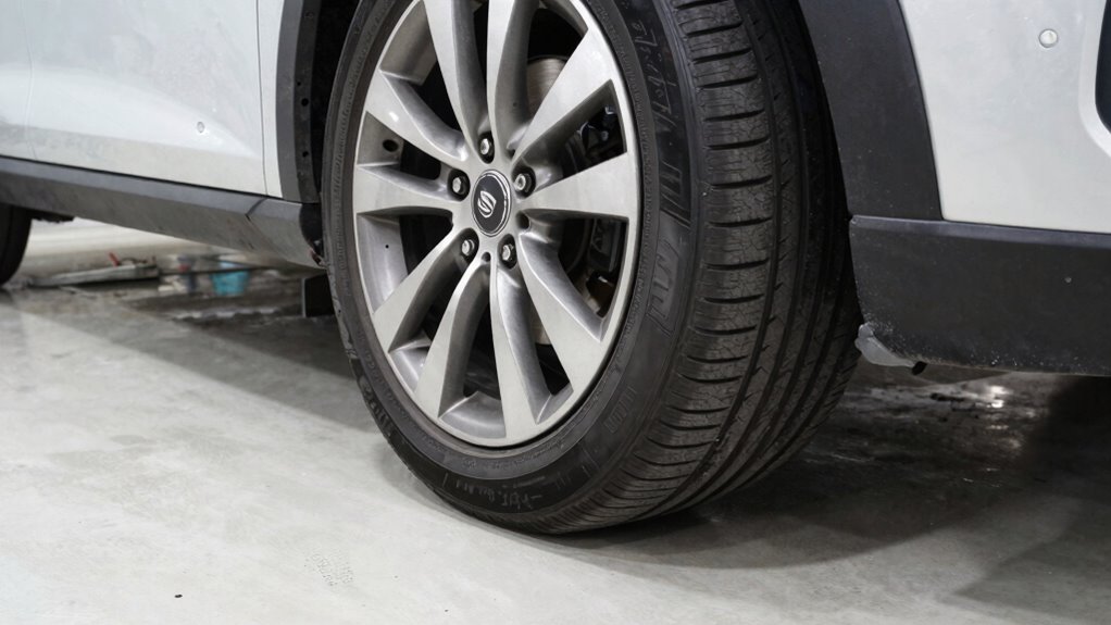 inspect tire alignment accuracy