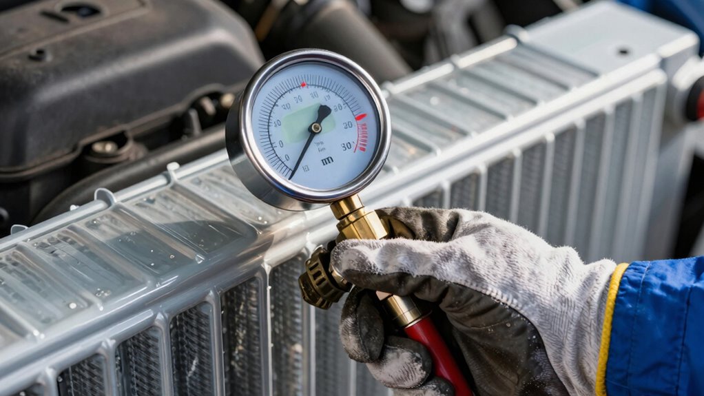 interpreting pressure test results