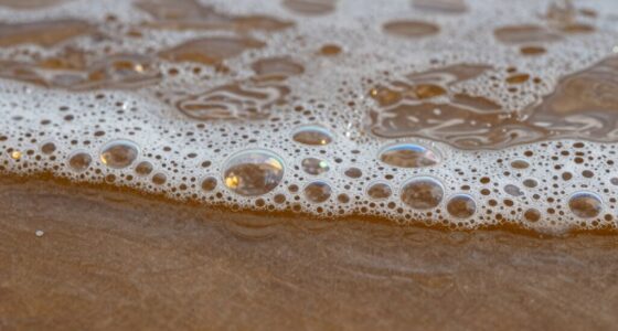 invisible oil protection foam