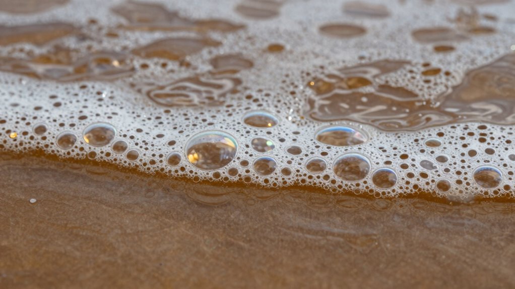 invisible oil protection foam