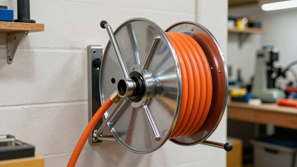 key hose reel features
