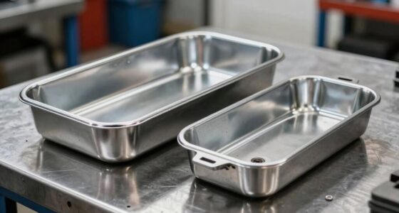 larger drain pans slow