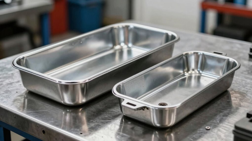 larger drain pans slow