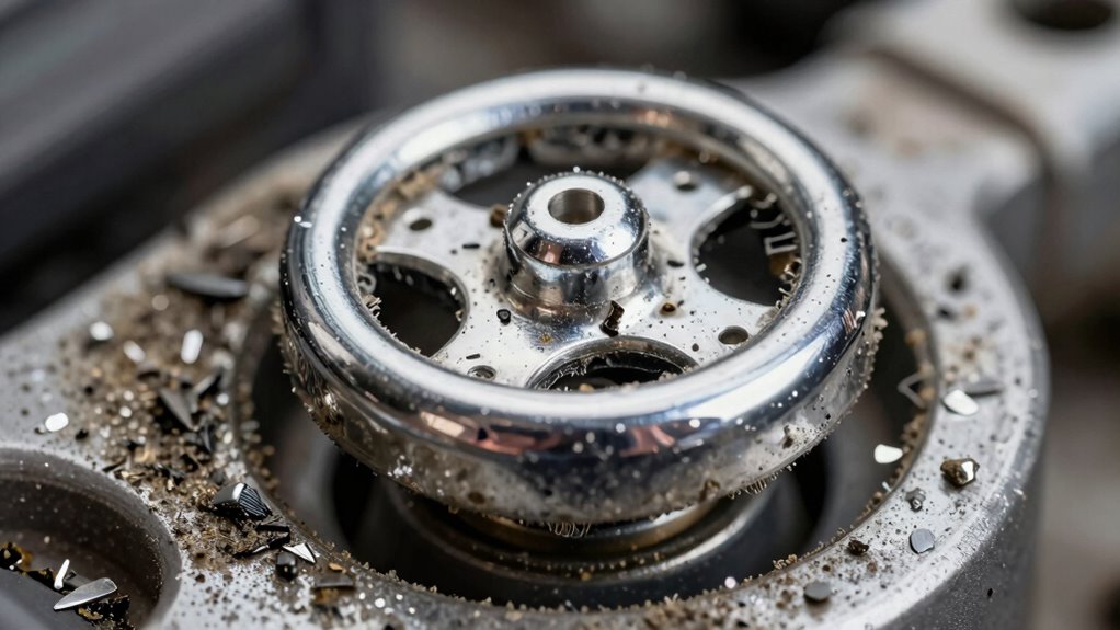 magnetic drain plug debris