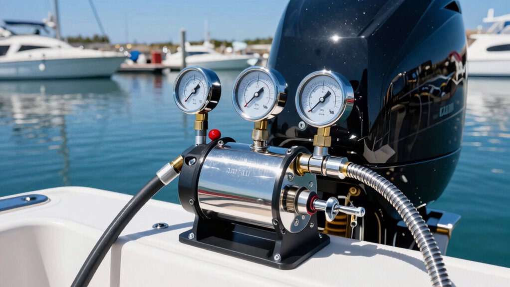 marine engine oil pump selection