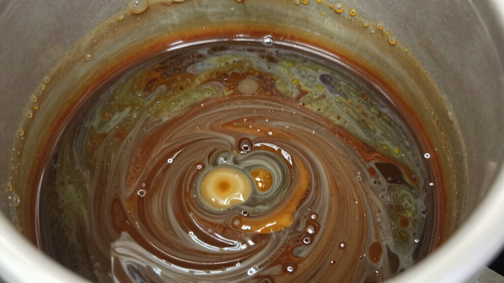 mixing incompatible coolants causes sludge