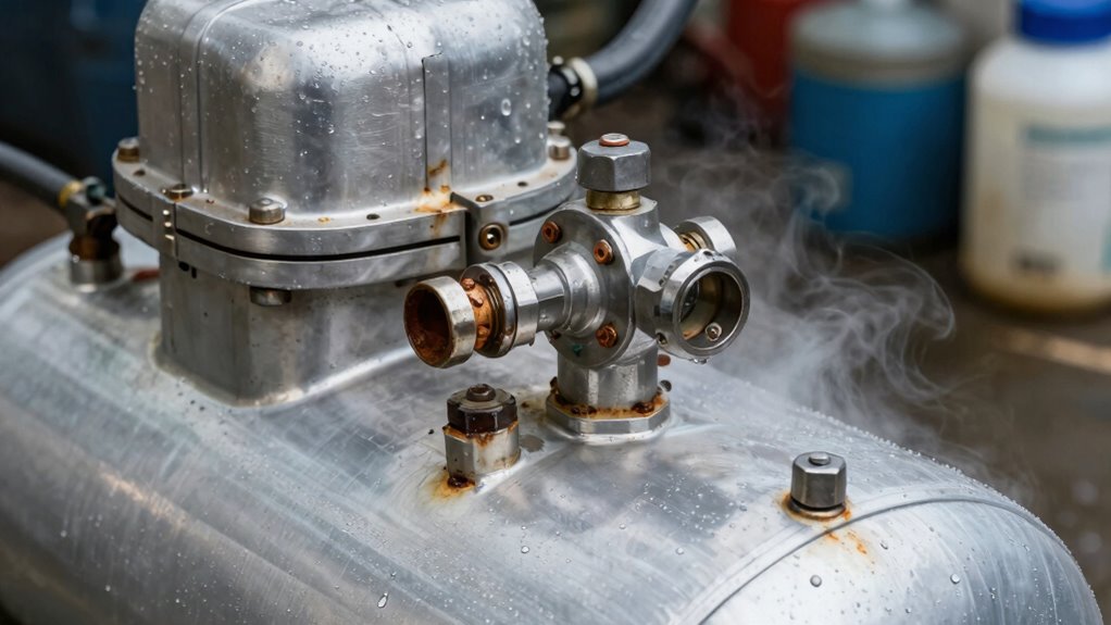 moisture causes tool corrosion