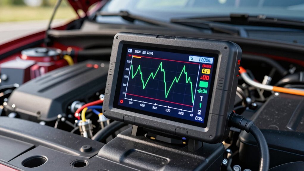 monitor oil pressure patterns