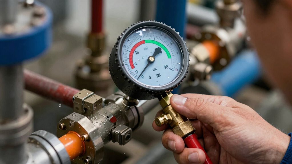 monitor pressure fluctuations closely