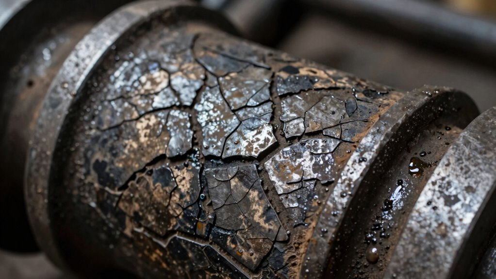 nitration accelerates oil degradation