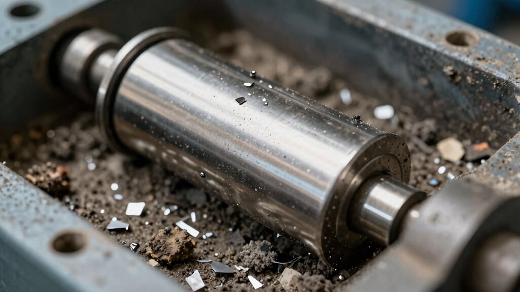 non magnetic debris removal techniques