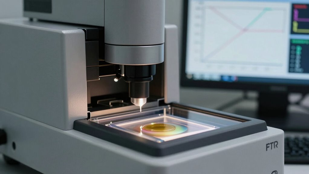 oil analysis through spectroscopy