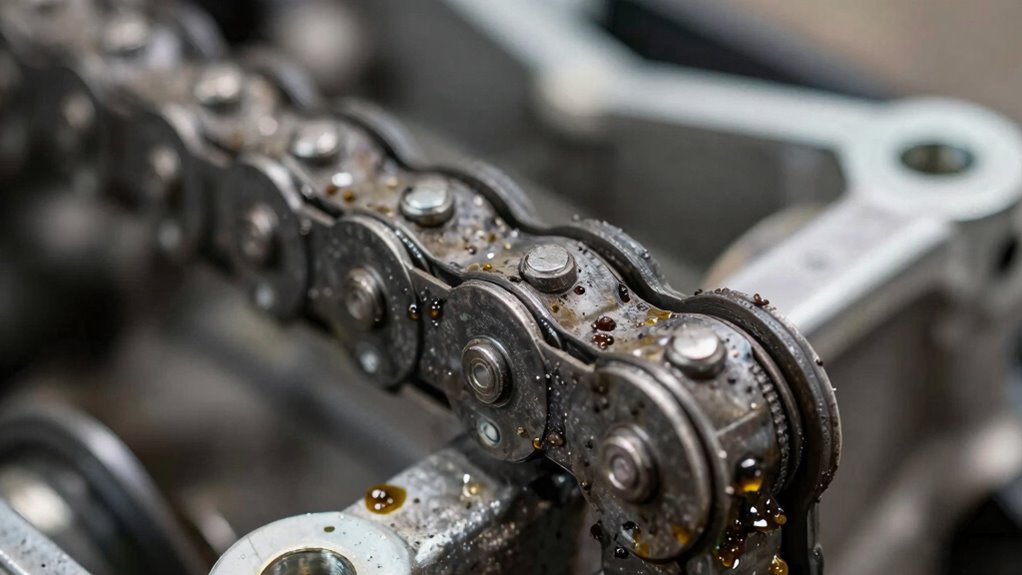 oil contamination accelerates timing chain damage