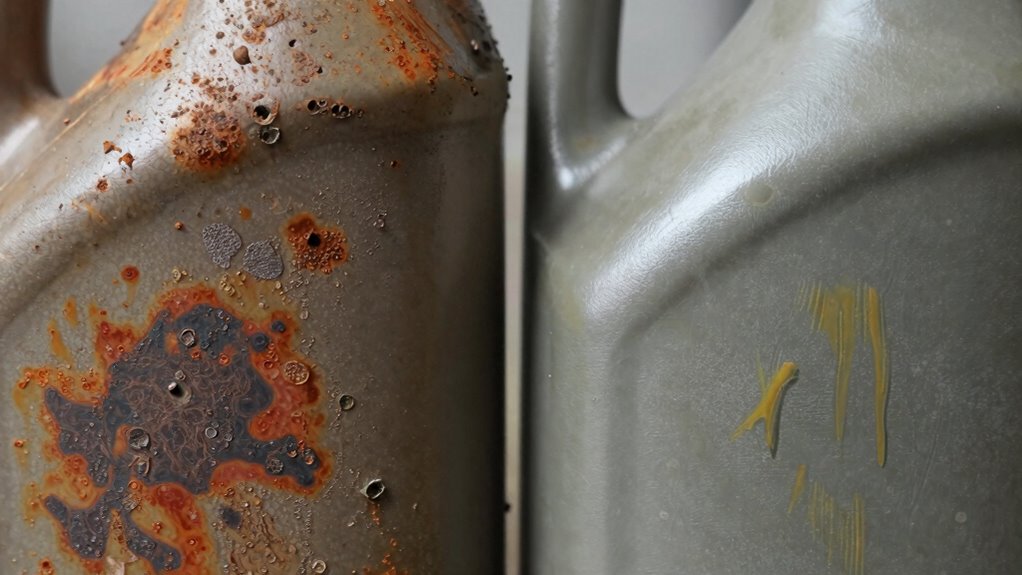 oil degradation from oxidation